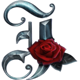 red rose sanctuary j symbol icon