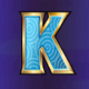 redroo k letter symbol icon