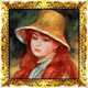 renoir riches woman red symbol icon