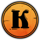 retropia k symbol icon