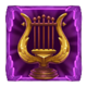 rise of fortuna harp symbol icon