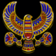 rise of ra bird symbol icon