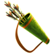 robin hoods riches arch symbol icon