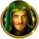 robin hoods riches robin symbol icon