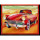 rocket frenzy diner red car symbol icon