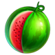 rollin hot 10 classic series watermelon symbol icon