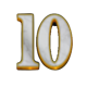 roman spins 10 symbol icon