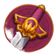 roman spins sword symbol icon