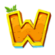 rowdy rabbits collect and win wild symbol icon