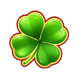 royal beellion hold and win clover symbol icon