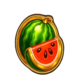 royal beellion hold and win watermelon symbol icon