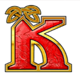 rr retro k symbol icon