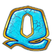 rr retro q symbol icon