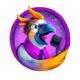 rumble roo ko parrot symbol icon