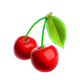 rush fever 7s deluxe cherry symbol icon
