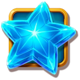 santa pigger crystal star symbol icon
