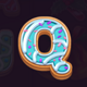 santas christmas gifts q symbol icon