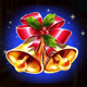 santas gifts bells symbol icon