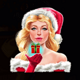 santas gifts miss symbol icon