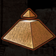 sceptre of cleo pyramid symbol icon