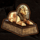 sceptre of cleo statue symbol icon