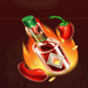 screaming chillis chilly symbol icon