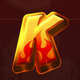 screaming chillis k symbol icon
