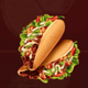 screaming chillis taco symbol icon