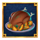 scrooge megaways turkey symbol icon