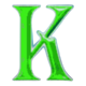 secret 6 letter k symbol icon
