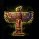 shaman song bird statue symbol icon