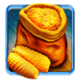 silk road riches corn symbol icon