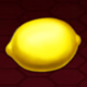 sizzling triple seven deluxe lemon symbol icon