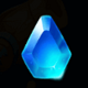 sky bounty blue gem symbol icon