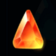 sky bounty orange gem symbol icon