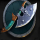 slattors battle orcs vs elves axe symbol icon
