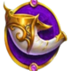 slattors battle orcs vs elves horn 1 symbol icon