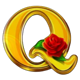 snake spirit gold q symbol icon
