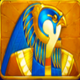 solar queen horus symbol icon