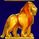 solar queen lion symbol icon