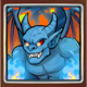 soul slayer blue demon symbol icon