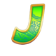 spanish luck j symbol icon