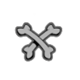 spicy sixsixsix bones symbol icon