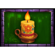 spin of the dead floral candle symbol icon