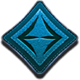 spirit of mustang deluxe diamond symbol icon