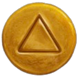 squid game one lucky day triangle symbol icon