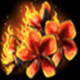 star watch fire flower symbol icon