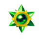 starmania green symbol icon