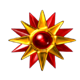 starmania red symbol icon