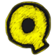 stickman cash q symbol icon
